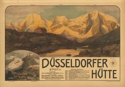 Düsseldorfer Hütte by Георг Макко, 1900 — digital art print download