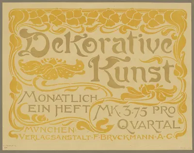 Dekorative Kunst by Georges Lemmen, 1897 — digital art print download