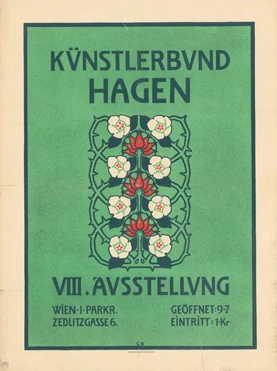 Künstlerbund Hagen by Густав Бамбергер, 1903 — digital art print download