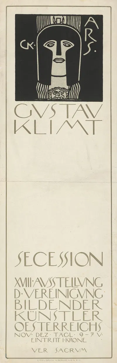Secession. XVIII. Ausstellung by Густав Климт, 1903 — digital art print download