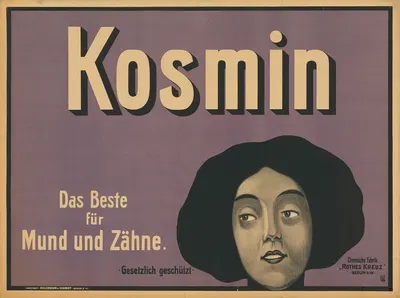 Kosmin. Das Beste für Mund und Zähne by Hans Lindenstaedt, 1902 - 1904 — digital art print download