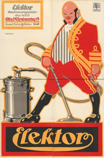 Elektor Staubsauger GmbH Wien by Hans Neumann, 1900 - 1913 — digital art print download