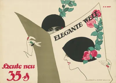 Elegante Welt by Ханс Руди Эрдв, 1913 — digital art print download