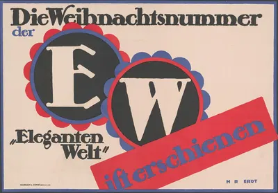 Die Weihnachtsnummer der 'Eleganten Welt' by Ханс Руди Эрдв, 1912 - 1913 — digital art print download