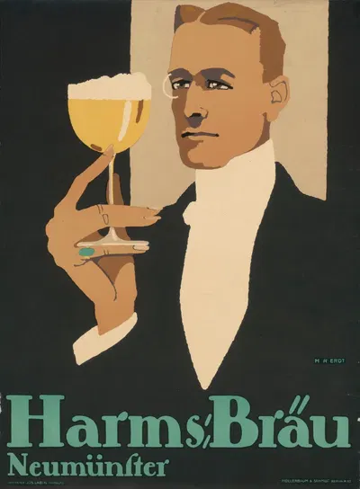 Harms Bräu Neumünster by Ханс Руди Эрдв, 1898 - 1914 — digital art print download