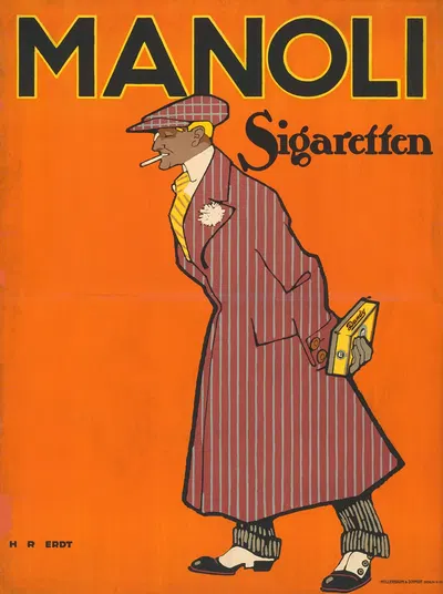 Manoli Sigaretten by Ханс Руди Эрдв, 1912 — digital art print download