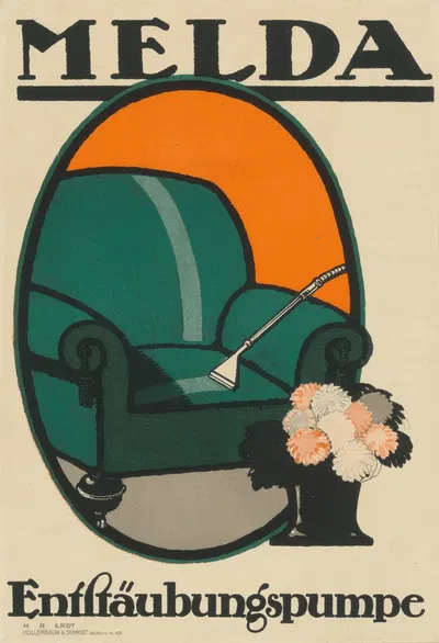 Melda Entstäubungspumpe by Ханс Руди Эрдв, 1914 — digital art print download