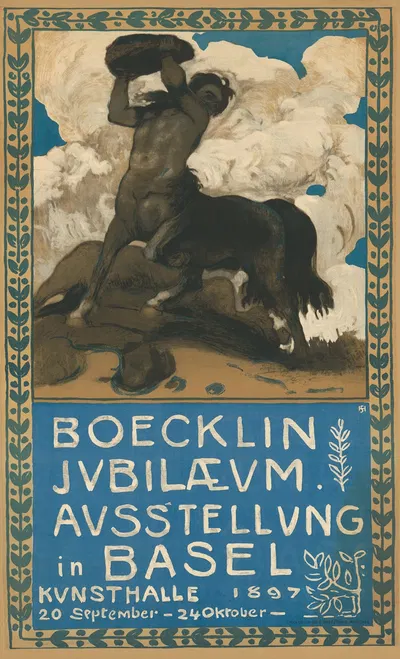 Boecklin Jubiläum by Ханс Сандройтер, 1897 — digital art print download