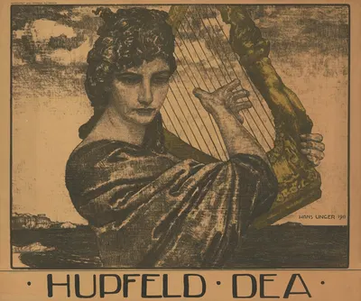 Hupfeld Dea by Ханс Унгер, 1911 — digital art print download