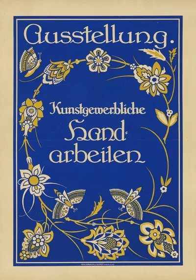 Ausstellung. Kunstgewerbliche Handarbeiten by Hollerbaum & Schmidt — digital art print download
