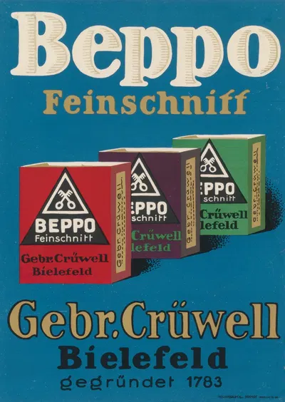 Beppo Feinschnitt Gebrüder Crüwell by Hollerbaum & Schmidt — digital art print download