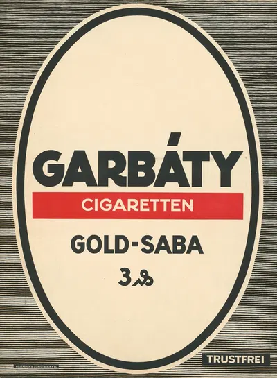 Garbáty Zigaretten Gold-Saba by Hollerbaum & Schmidt — digital art print download