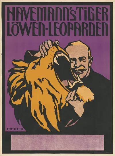 Havemanns Tiger, Löwen, Leoparden by Hollerbaum & Schmidt, 1900 - 1904 — digital art print download
