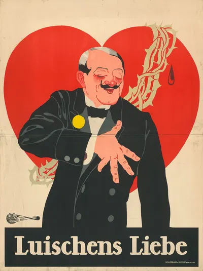 Luischens Liebe by Hollerbaum & Schmidt, 1913 — digital art print download