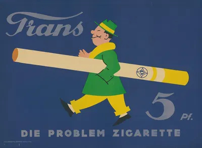 Trans. Die Problem Zigarette by Hollerbaum & Schmidt — digital art print download