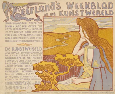 Neerland's Weekblad en de kunstwereld by Jacques Zon — digital art print download