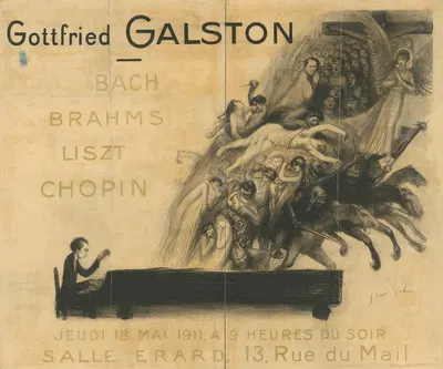 Gottfried Galston by Жан Вебер, 1911 — digital art print download