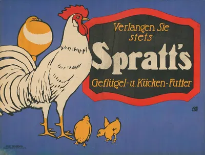 Verlangen Sie stets Spratt's Geflügel und Kücken Futter by Joe Loe — digital art print download