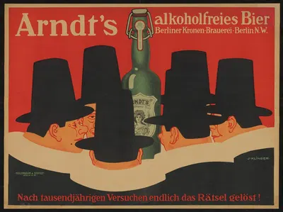 Arndt's alkoholfreies Bier by Юлий Клингер, 1906 — digital art print download