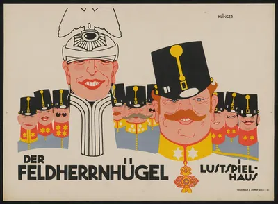 Der Feldherrenhügel by Юлий Клингер, 1910 — digital art print download
