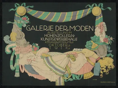 Galerie der Moden by Юлий Клингер, 1912 — digital art print download