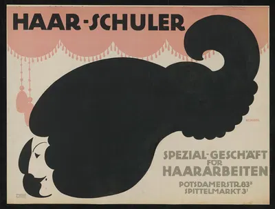 Haar-Schuler by Юлий Клингер, 1911 — digital art print download