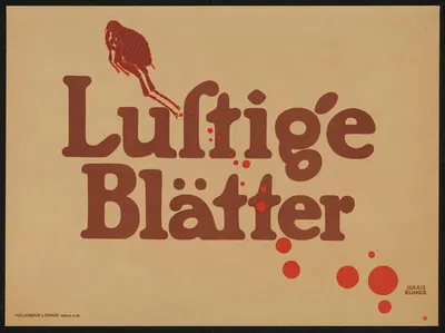 Lustige Blätter by Юлий Клингер, 1907 — digital art print download