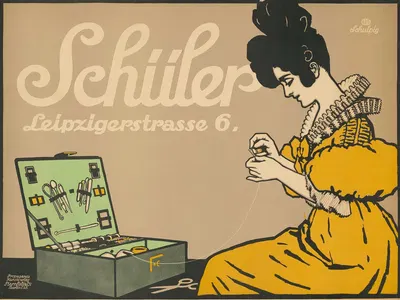 Schüler Leipzigerstraße by Karl Schulpig, 1900 - 1911 — digital art print download