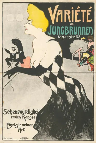 Variété im Jungbrunnen by Knut Hansen, 1900 — digital art print download
