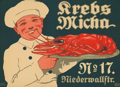 Krebs Micha by Louis Oppenheim, 1913 — digital art print download