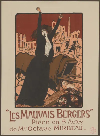 Les Mauvais Bergers by Louis-Jules Malteste, 1897 — digital art print download