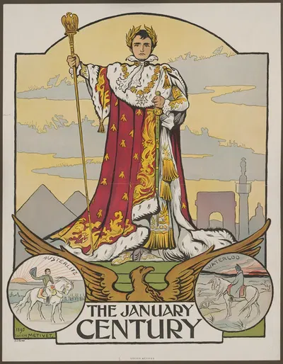 The January Century by Люсьен Метиве, 1895 — digital art print download