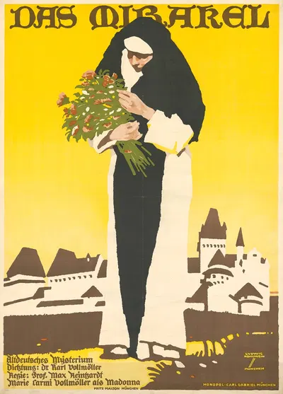 Das Mirakel by Ludwig Hohlwein, 1914 — digital art print download