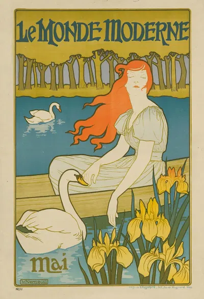 Le monde moderne by Maurice Pillard Verneuil, 1896 — digital art print download