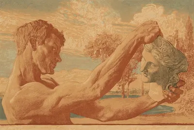 Klassischer Skulpturen Schatz. Verlagsanstalt F. Bruckmann by Отто Грейнер, 1896 — digital art print download