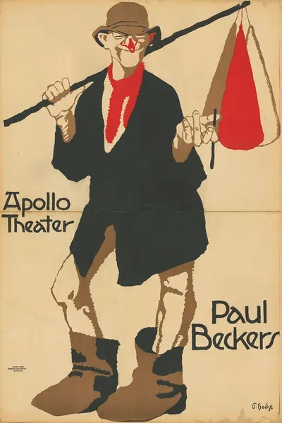 Apollo Theater. Paul Beckers by Paul Haase, 1912 — digital art print download