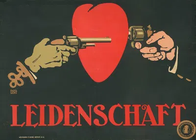 Leidenschaft by Paul Leni, 1914 — digital art print download