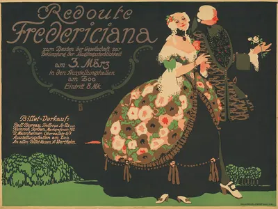 Redoute Fredericiana zum Besten der Gesellschaft zur Bekämpfung der Säuglingssterblichkeit by Поль Шойрих, 1910 — digital…
