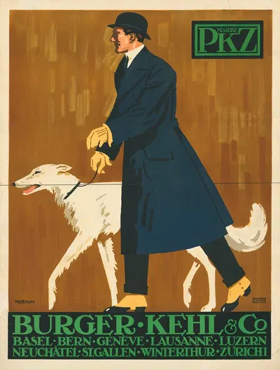 Marke PKZ. Burger Kehl & Co by Stephan Krotowski, 1908 - 1913 — digital art print download