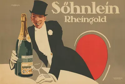 Söhnlein Rheingold by Stephan Krotowski, 1914 — digital art print download