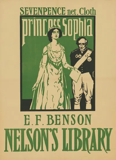 Princess Sophia E.F. Benson. Nelson's Library by Томас Нельсон и Сыновья, 1910 — digital art print download