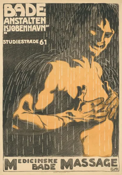 Badeanstalten Kjobenhavn by Вальдемар Андерсен, 1900 - 1909 — digital art print download