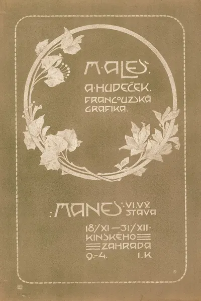 Francuozska grafika by Vladimír Županský, 1902 — digital art print download