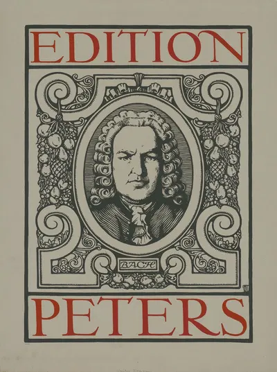 Edition Peters by Walter Tiemann, 1908 — digital art print download