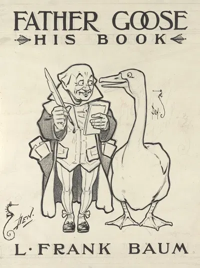 Father Goose His Book L. Frank Baum by William Wallace Denslow, 1900 — digital art print download