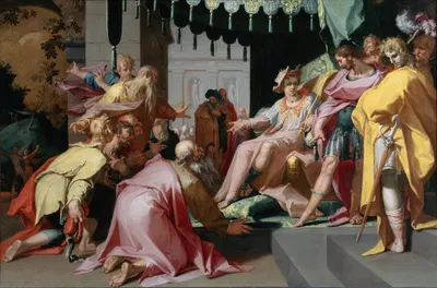 Joseph and his Brothers by Abraham Bloemaert, 1595 - 1600 — digital art print download