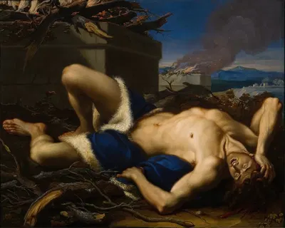 The Death of Abel by Antonio Balestra, 1701-1704 — digital art print download