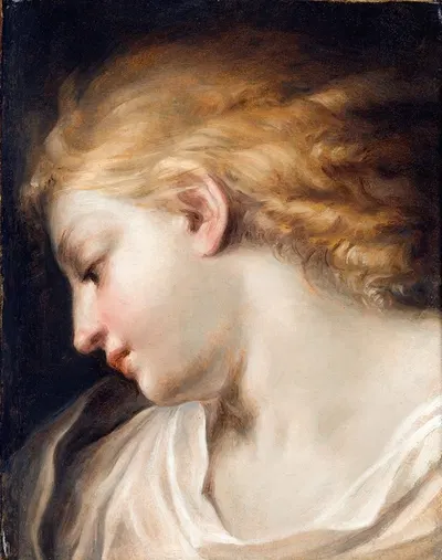 Head of an Angel by Antonio Cavallucci — digital art print download