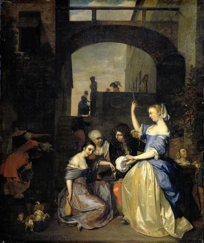 The Prodigal Son by Баренд Грат, 1661 — digital art print download