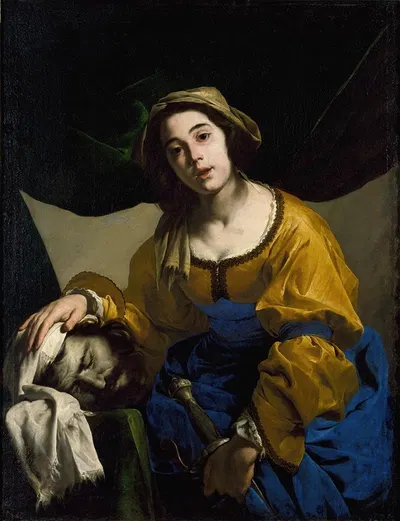 Judith with the Head of Holofernes by Bernardo Cavallino — digital art print download